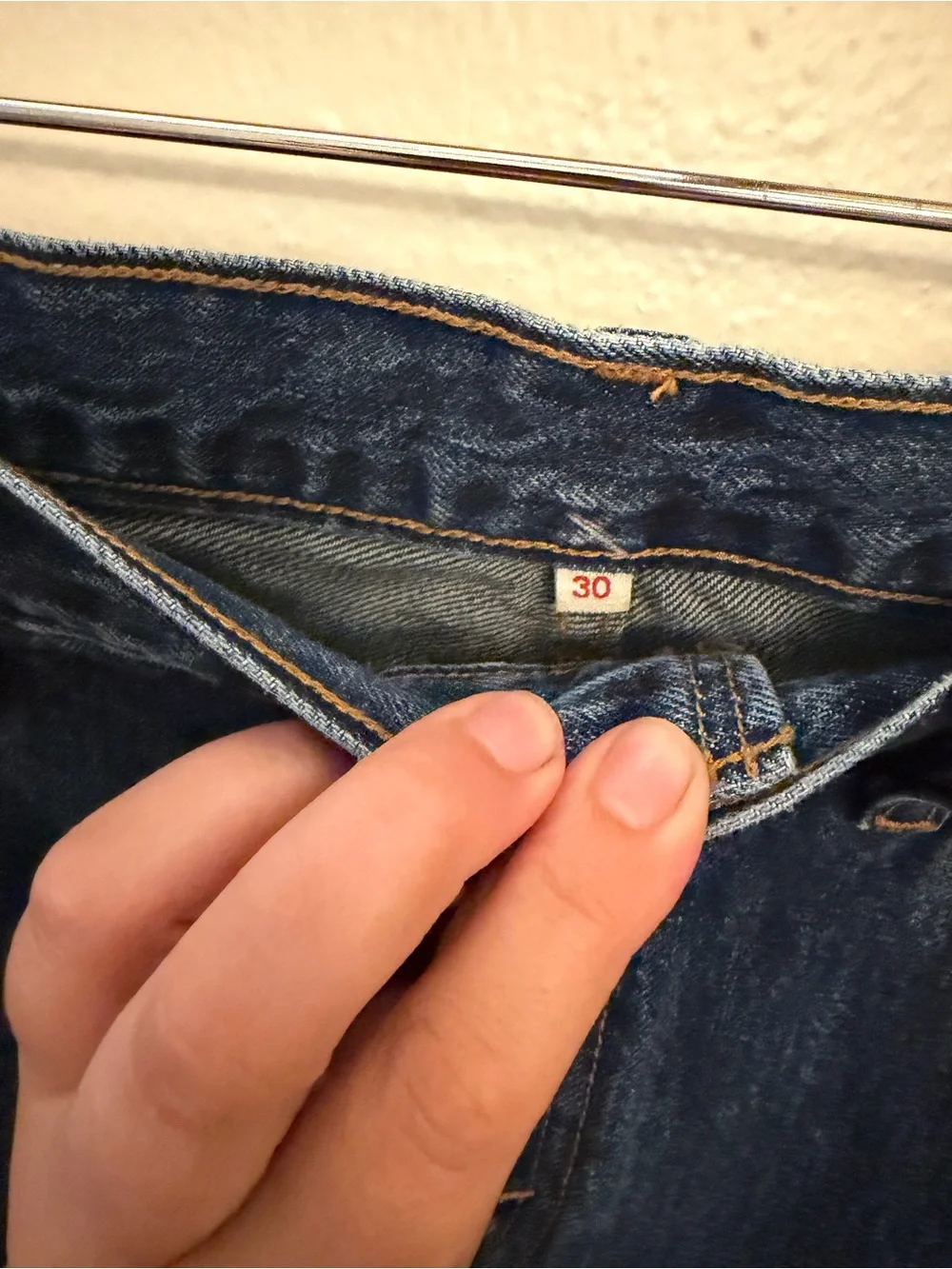 Levis Strauss dark blue